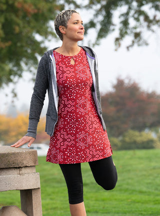 Ruu-Muu | Active Dress with Back Pocket S / RedHot Ruu-Muu | Active Dress with Back Pocket S / RedHot
